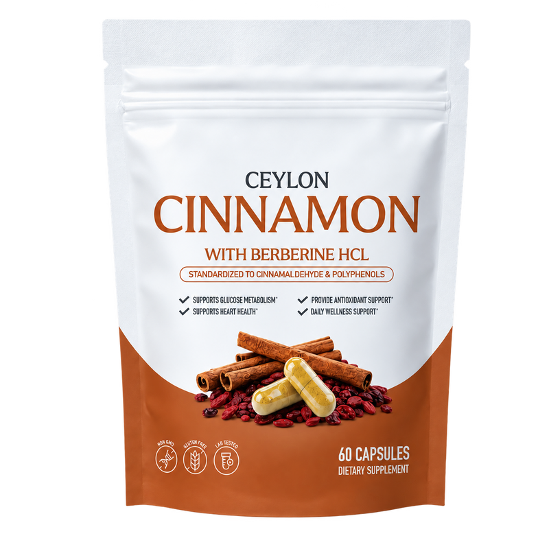 Ceylon Cinnamon with Berberine HCl pouch