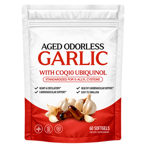 Aged Odorless Garlic + CoQ10